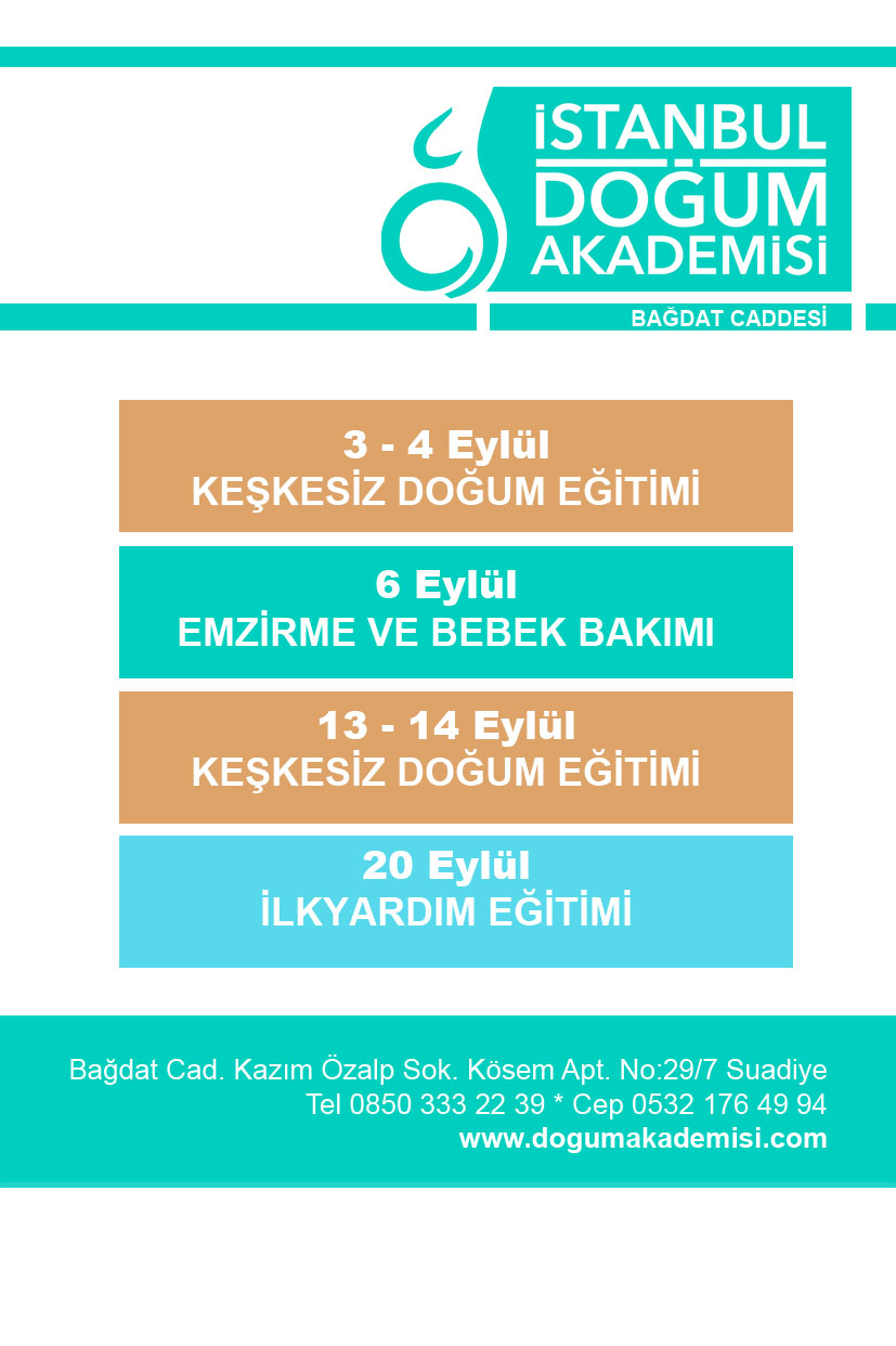 Eylül Ayı Programımız